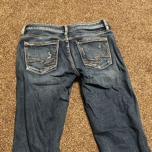 Silver suki bootcut jeans 27/33